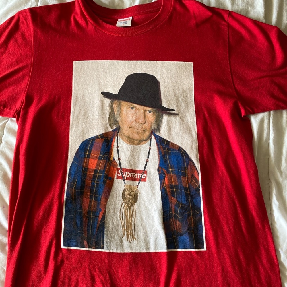 Supreme Neil Young box logo Tee